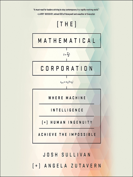 Title details for The Mathematical Corporation by Josh Sullivan - Wait list